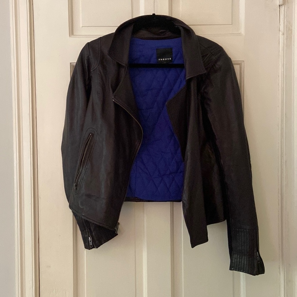 Trouvé Leather jacket